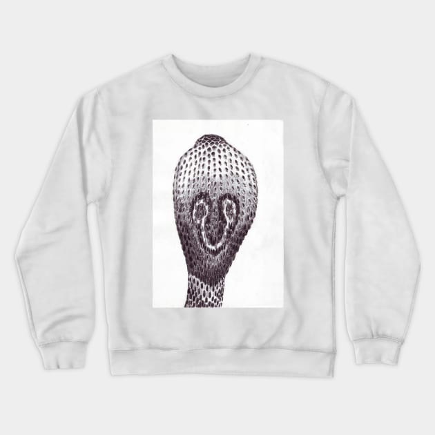 King Cobra Crewneck Sweatshirt by VeriArt